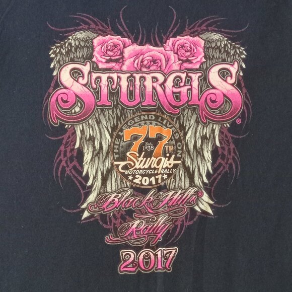 2017 Sturgis Ladies Vee Neck Tee w/Bonus - Picture 5 of 12